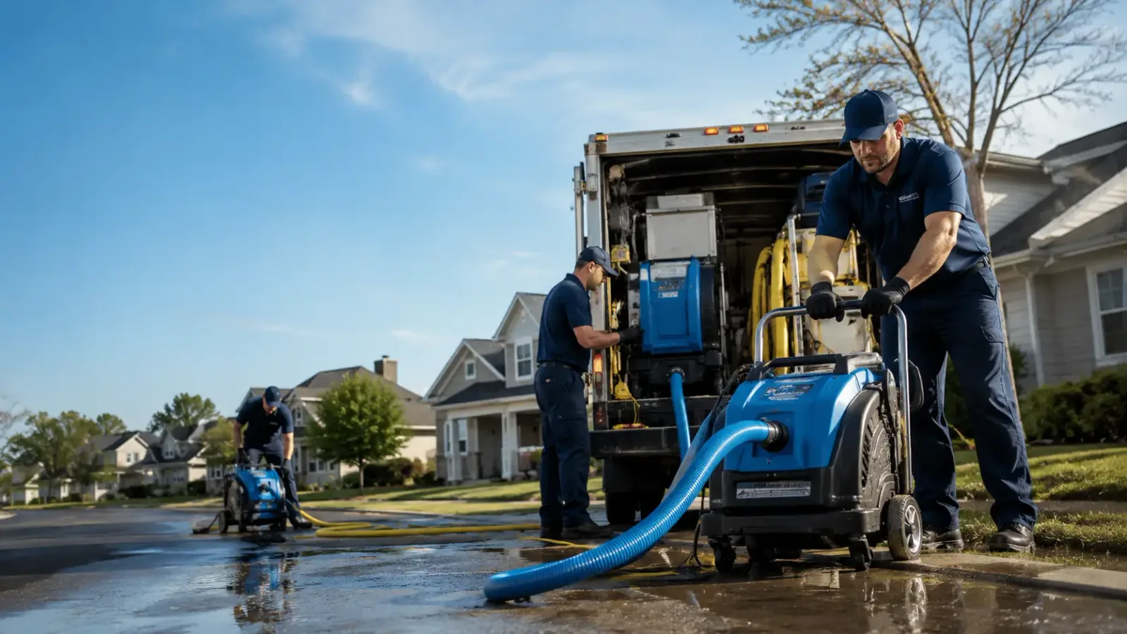 Flood Damage Cleanup in Vandalia, MI